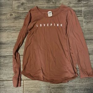 Pink long sleeve tshirt